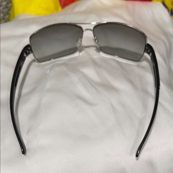 PRADA Silver and Black Sunglasses - Picture 4 of 7